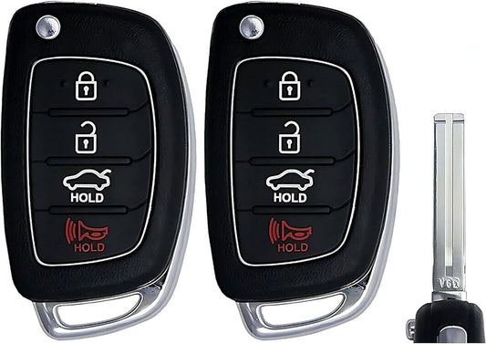Clé Hyundai et Kia 4 boutons